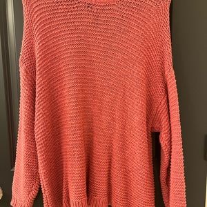 Open back sweater
